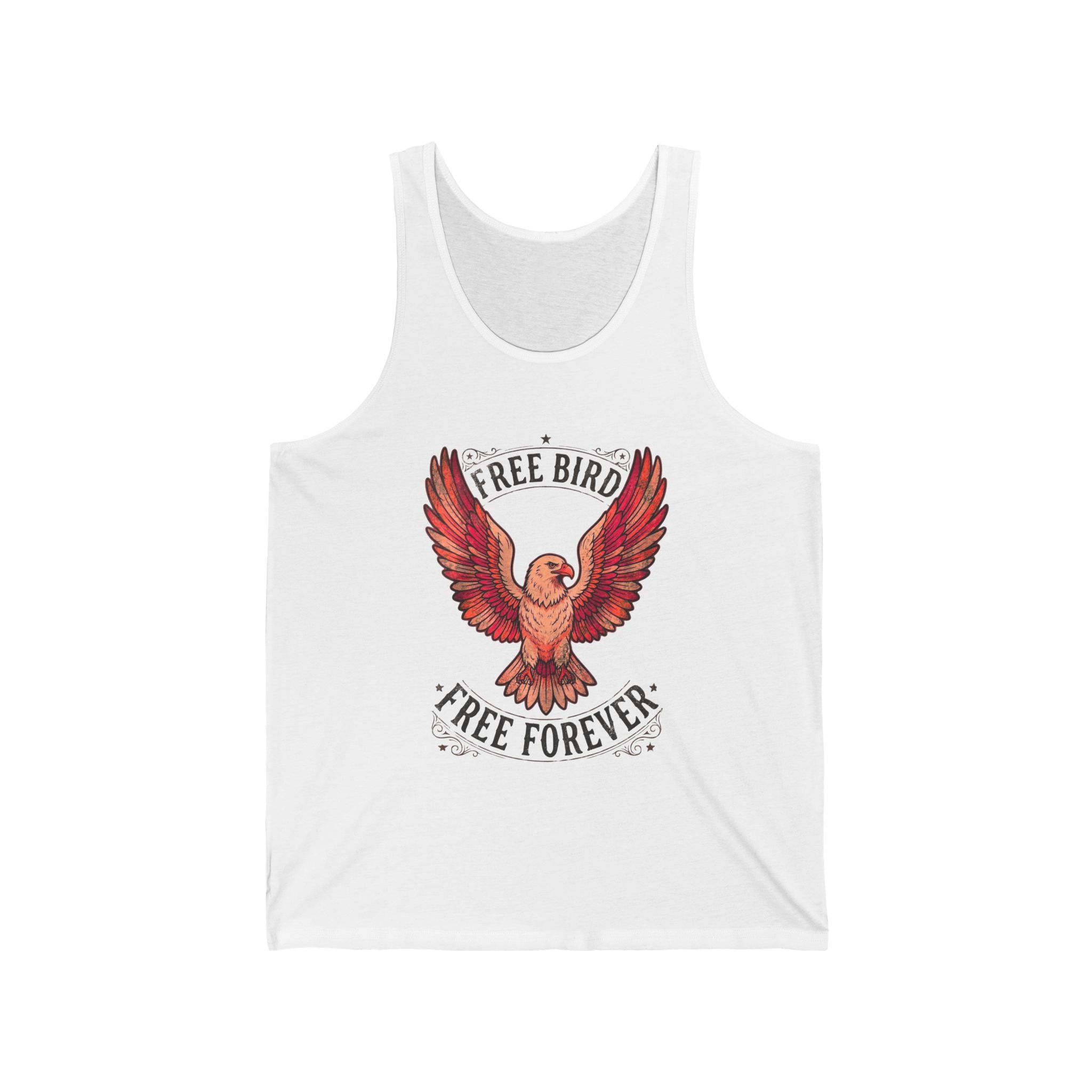 Free Bird Eagle Southern Rock Graphic Tank Top