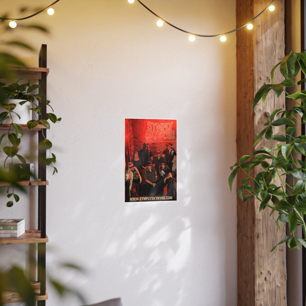 Symply Skynyrd Band at the El Mocambo Photo Art Poster — Band Memorabilia