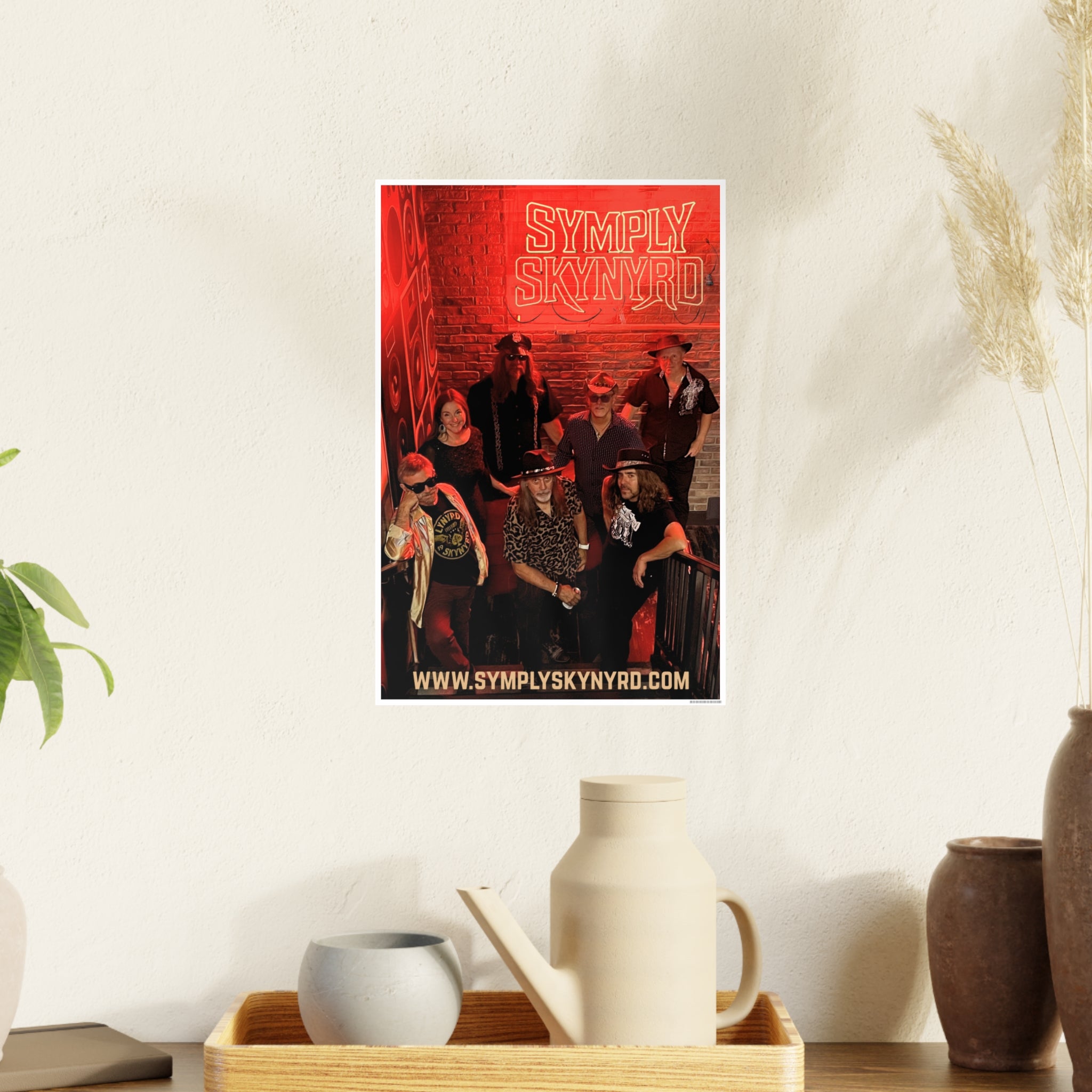 Symply Skynyrd Band at the El Mocambo Photo Art Poster — Band Memorabilia