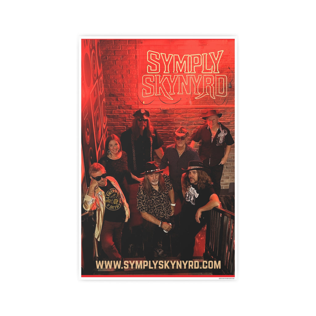 Symply Skynyrd Band at the El Mocambo Photo Art Poster — Band Memorabilia