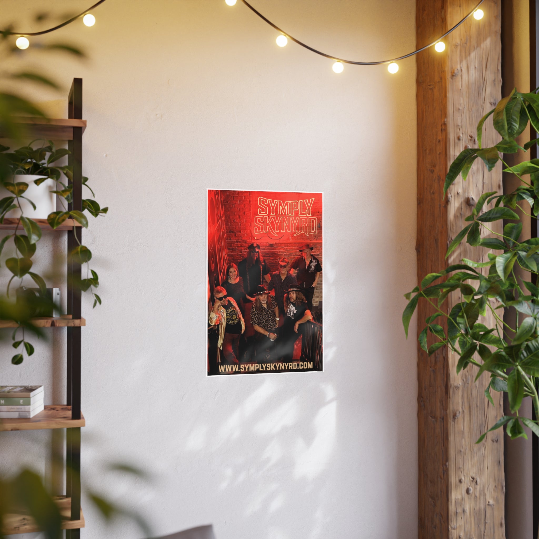 Symply Skynyrd Band at the El Mocambo Photo Art Poster — Band Memorabilia