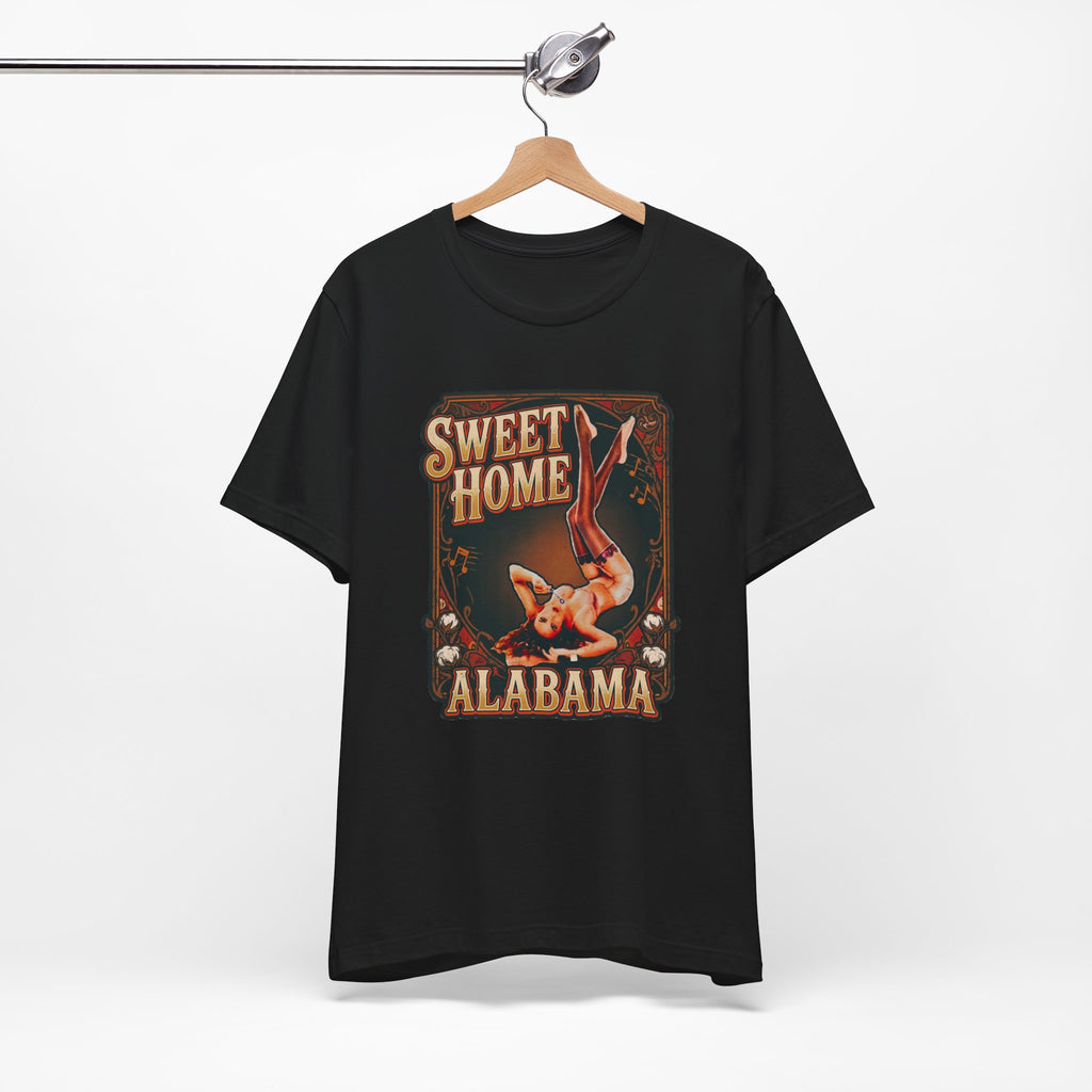 Sweet Home Alabama Pin-Up Tee — Vintage 1940s Southern Rock Graphic