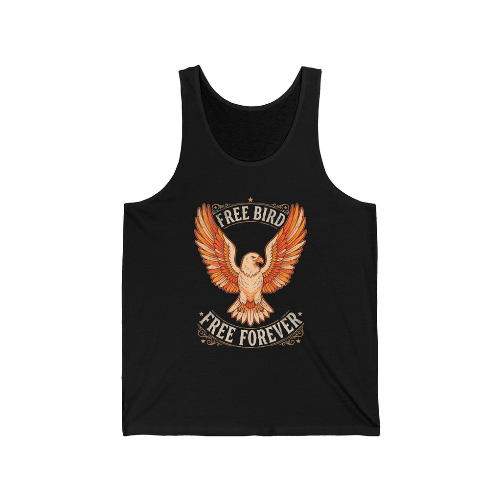 Free Bird Eagle Southern Rock Graphic Tank Top