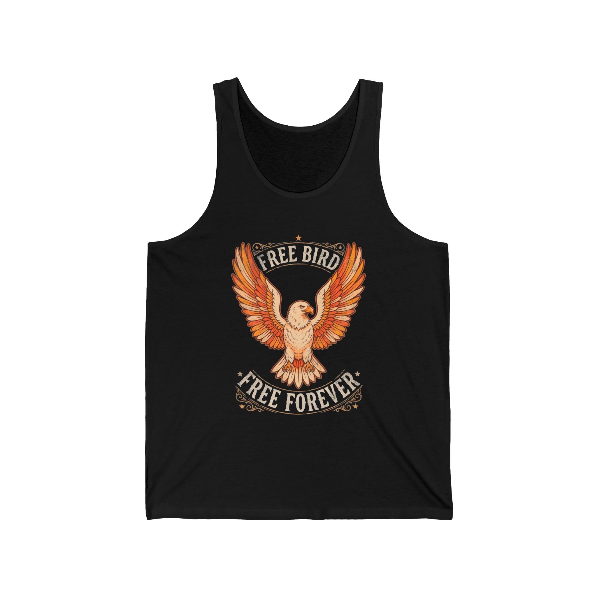 Free Bird Eagle Southern Rock Graphic Tank Top