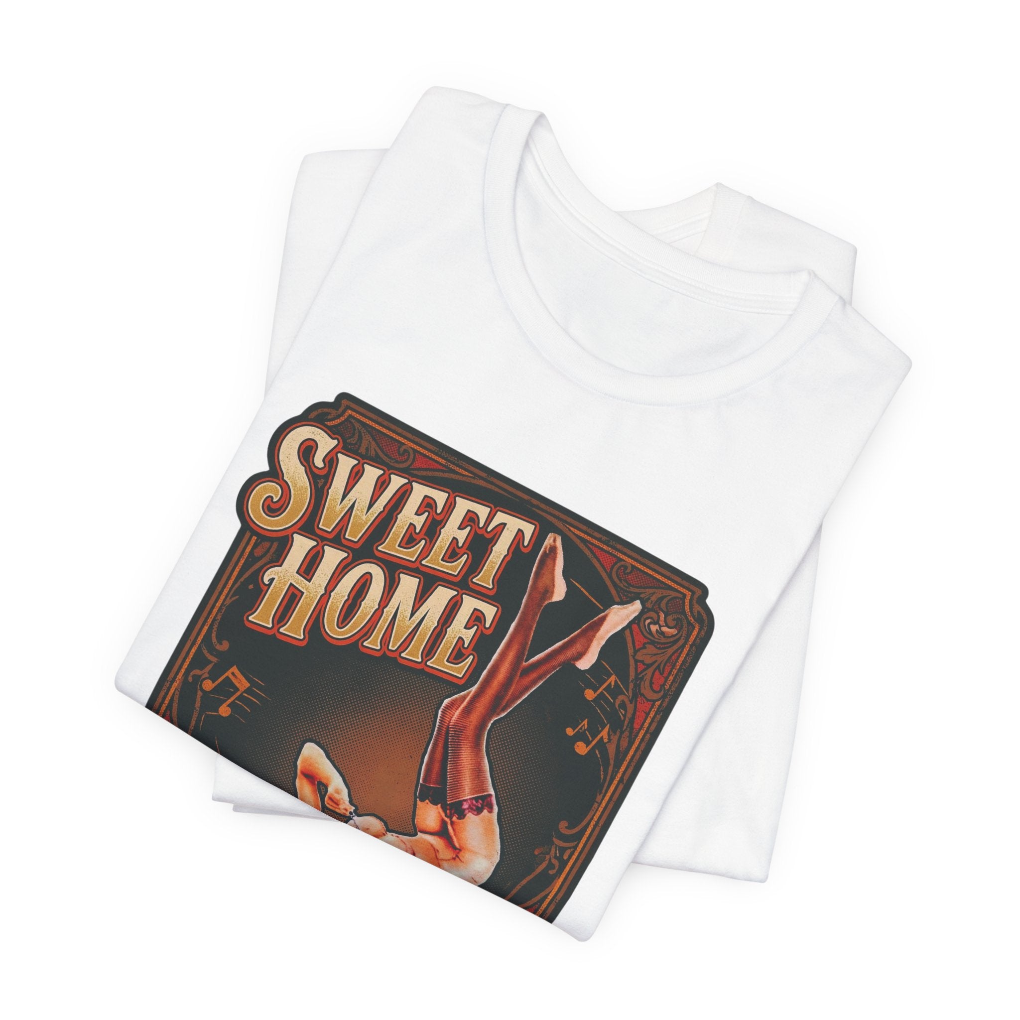 Sweet Home Alabama Pin-Up Tee — Vintage 1940s Southern Rock Graphic