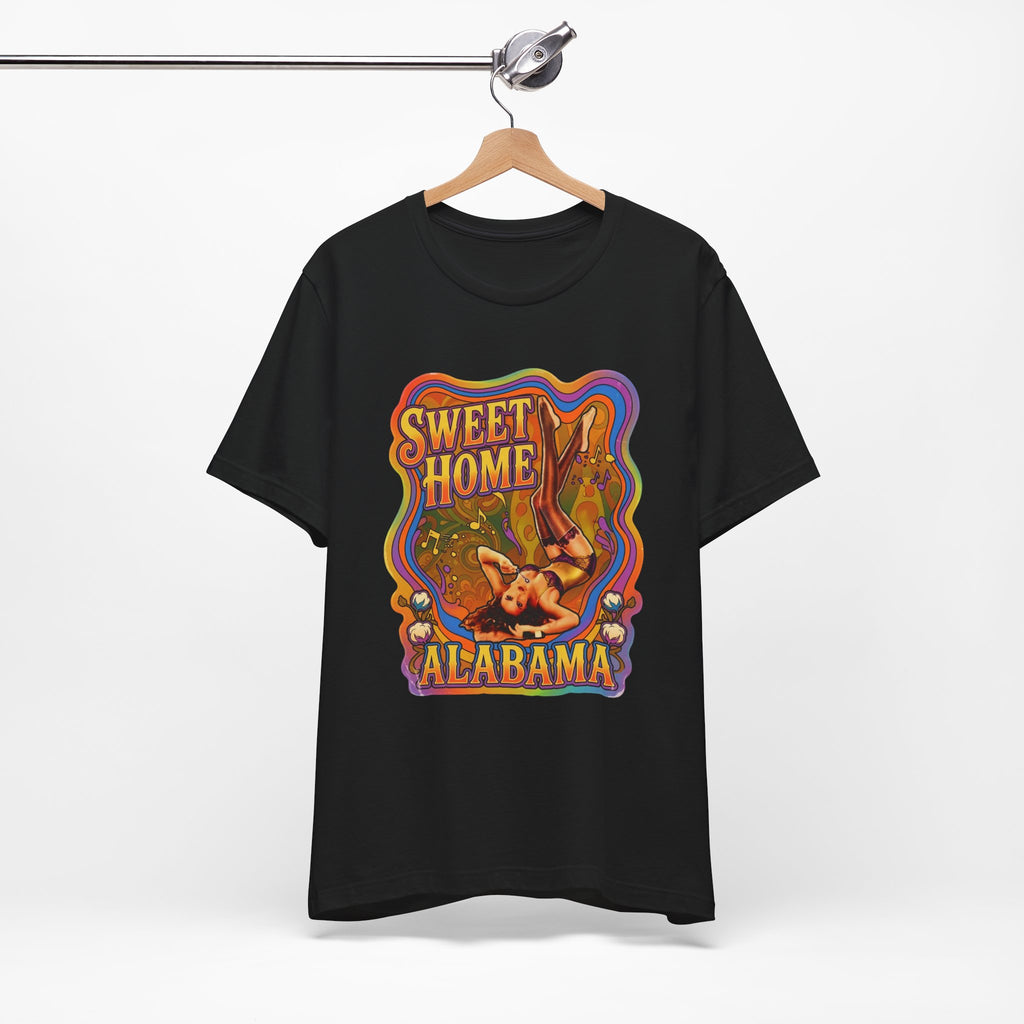 Sweet Home Alabama Pin-Up Tee — Vintage 1960s Southern Rock Graphic