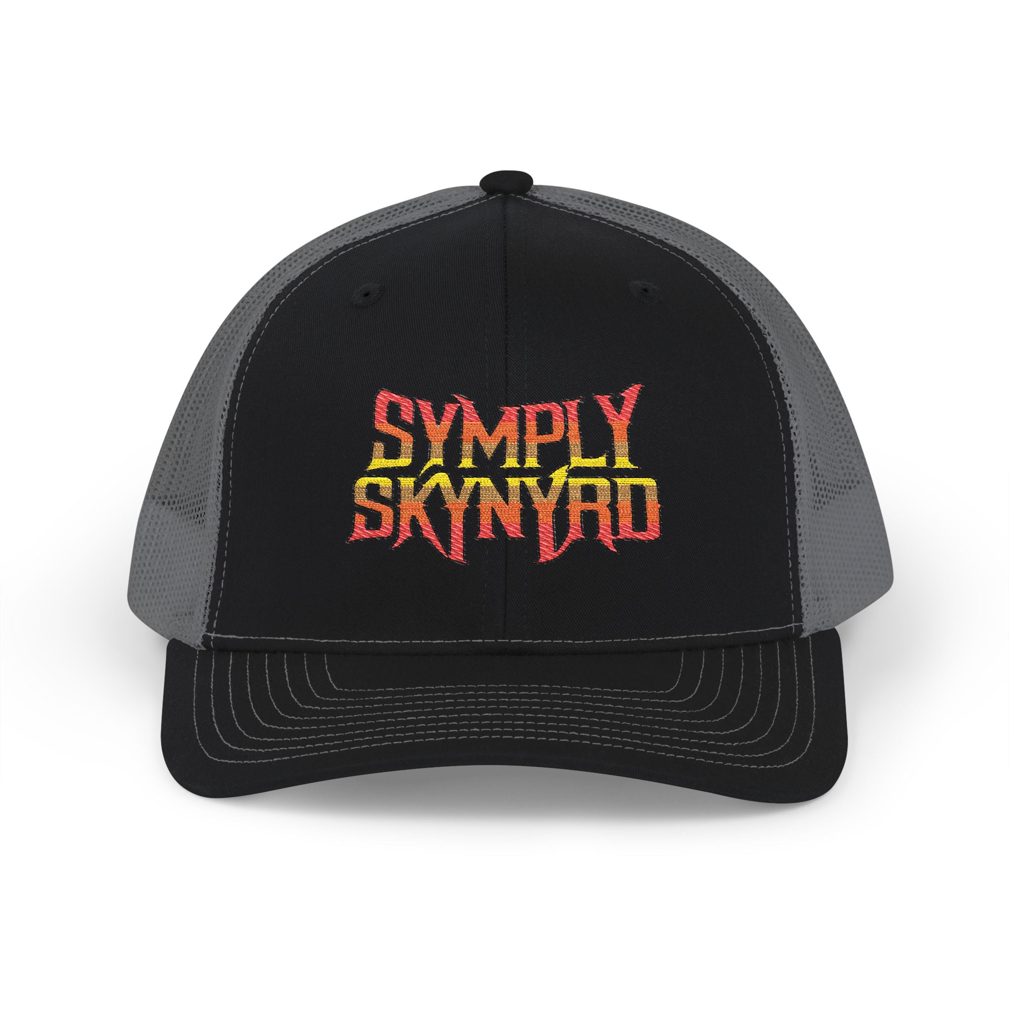 Symply Skynyrd Embroidered Snapback Trucker Cap — Southern Rock Tribute Hat