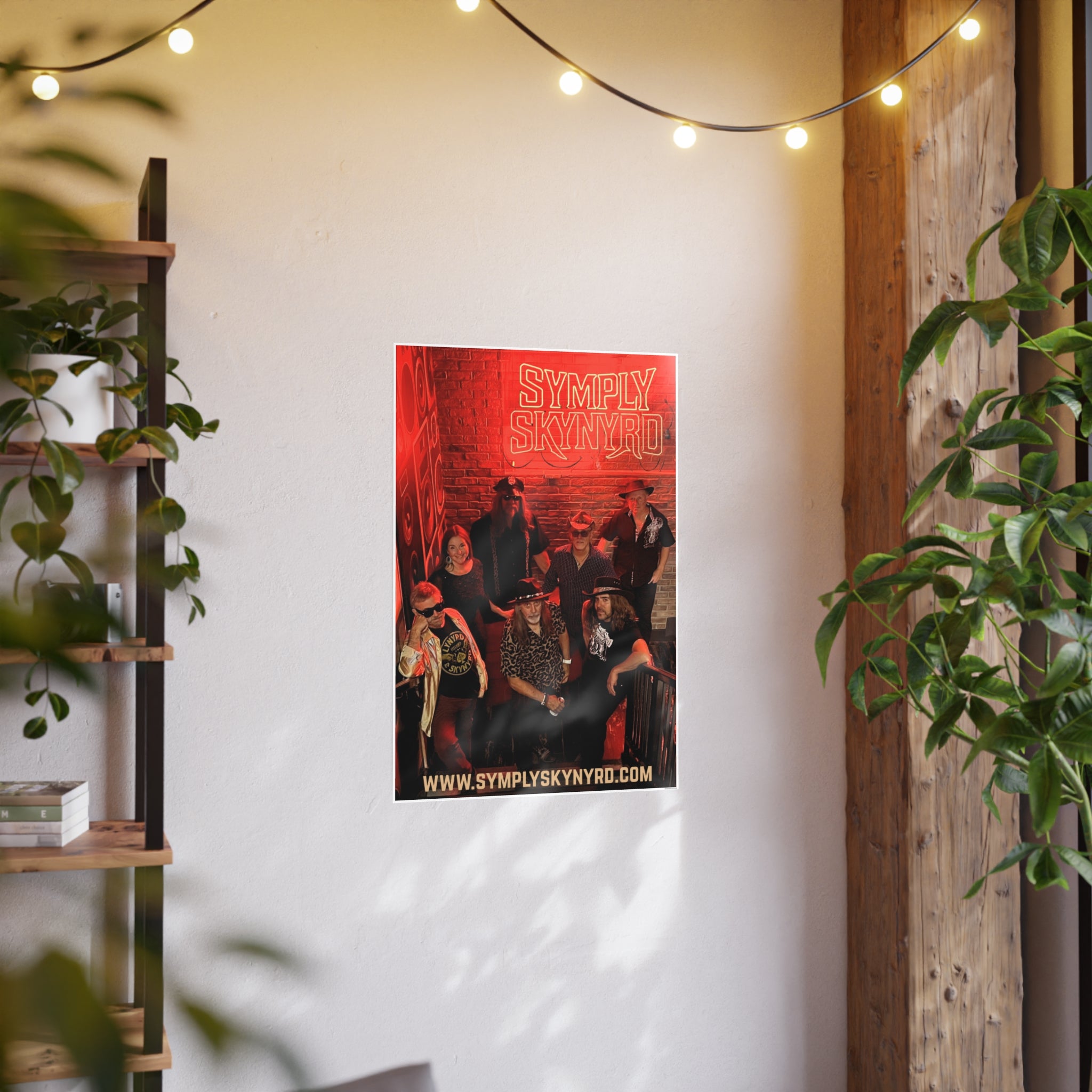 Symply Skynyrd Band at the El Mocambo Photo Art Poster — Band Memorabilia