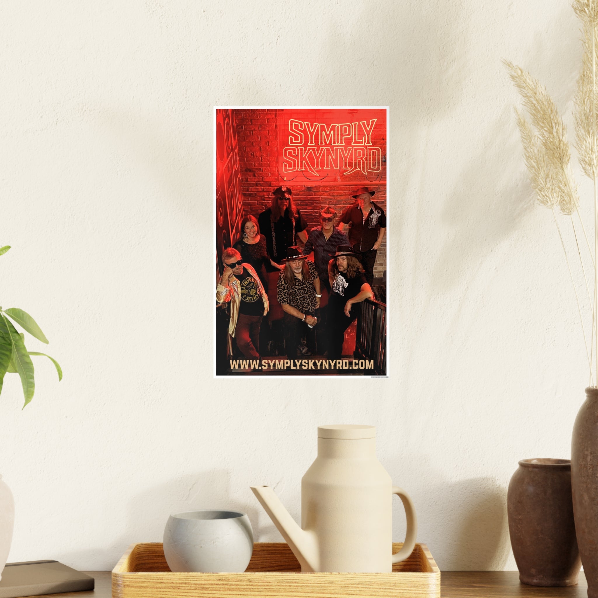 Symply Skynyrd Band at the El Mocambo Photo Art Poster — Band Memorabilia