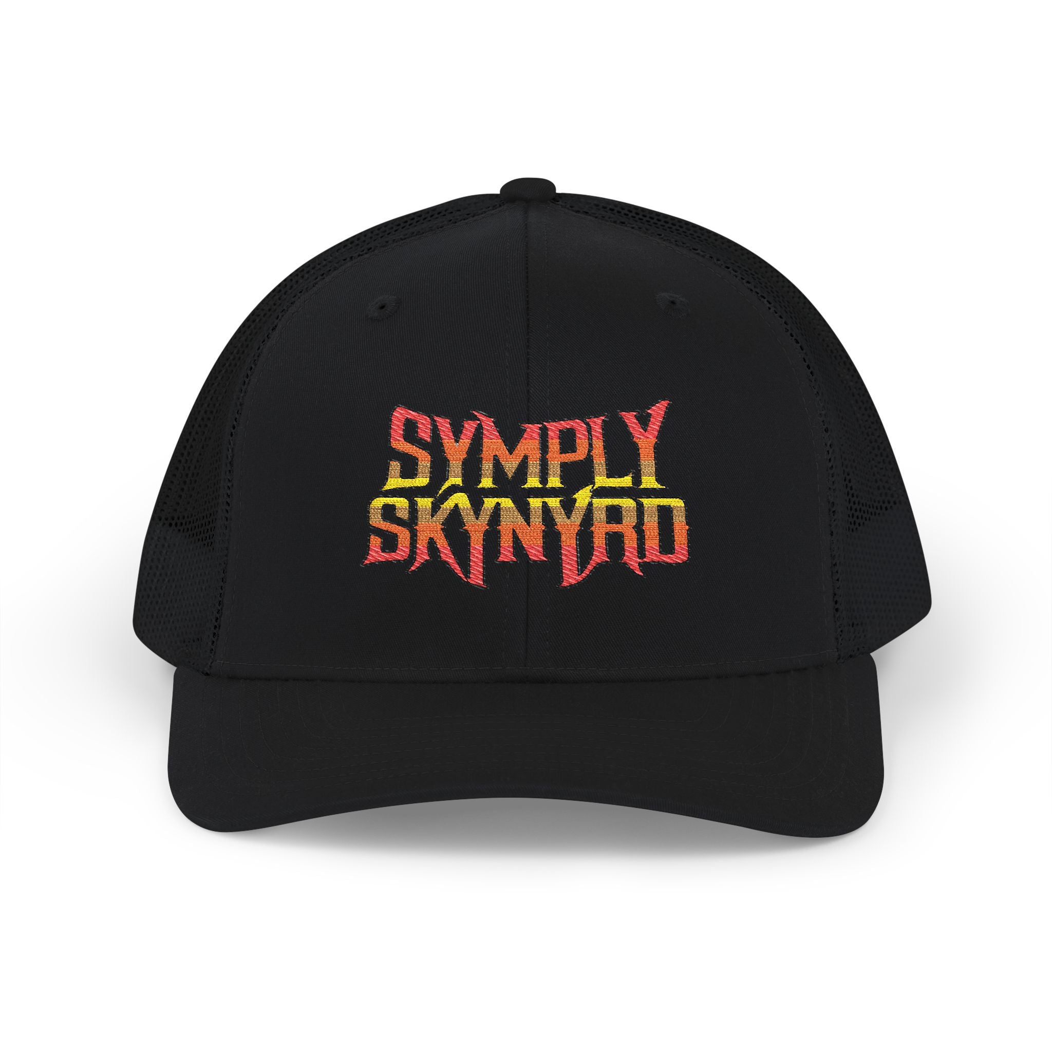 Symply Skynyrd Embroidered Snapback Trucker Cap — Southern Rock Tribute Hat