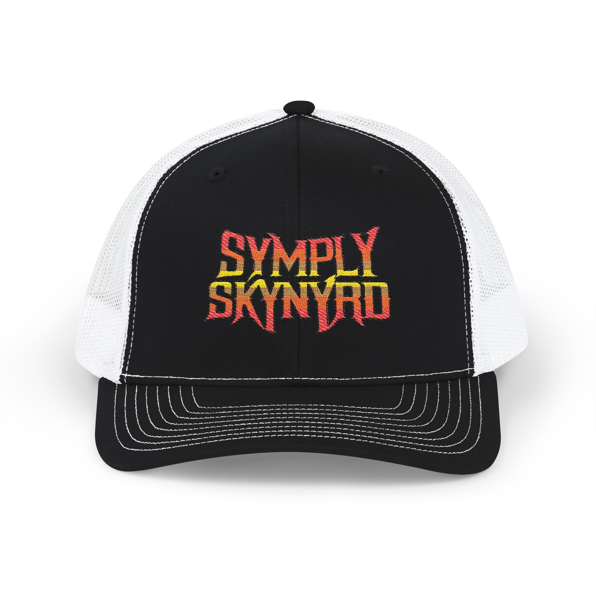 Symply Skynyrd Embroidered Snapback Trucker Cap — Southern Rock Tribute Hat