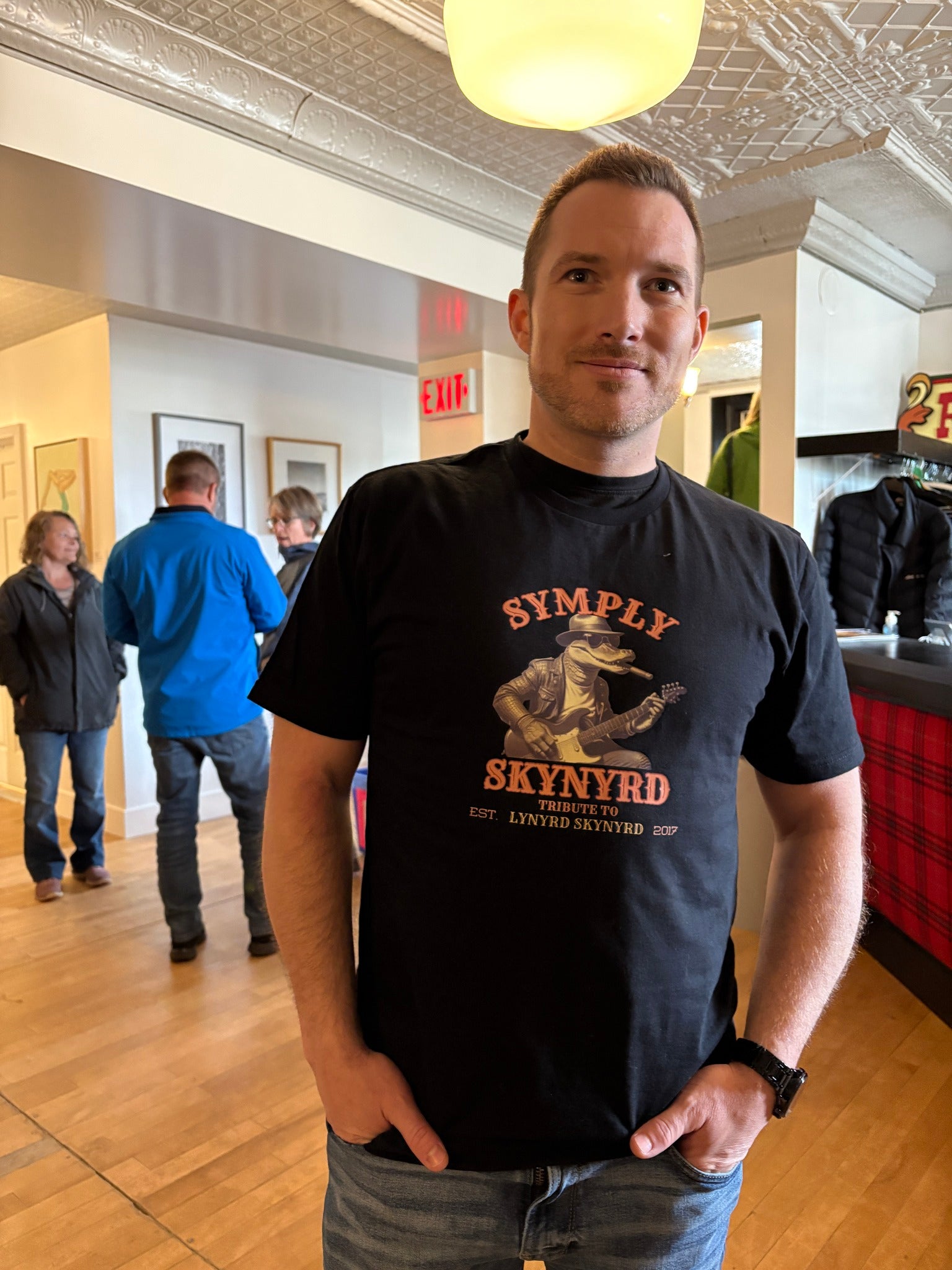 Symply Skynyrd Tribute Bubba Alligator Tee